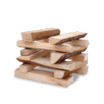 Anzündholz Blue 18 cm 96 x 3 kg Netzinhalt 5 dm³ Scheitlänge 18 cm