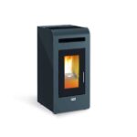 Kanalisierbarer Pelletofen Cayenne + Abgasrohre Poujoulat 16kw