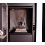 Kanalisierbarer Pelletofen Cayenne + Abgasrohre Poujoulat 16kw