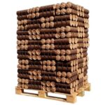 Pressholz – Nachtbriketts – Palette Von 960 Kg